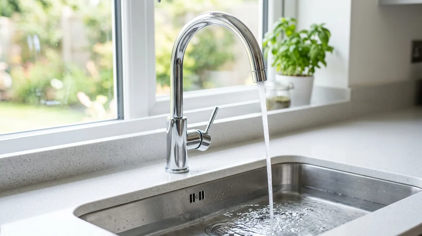 Local Plumbing Master Pros same day plumber fixing a faucet in Kannapolis, NC
